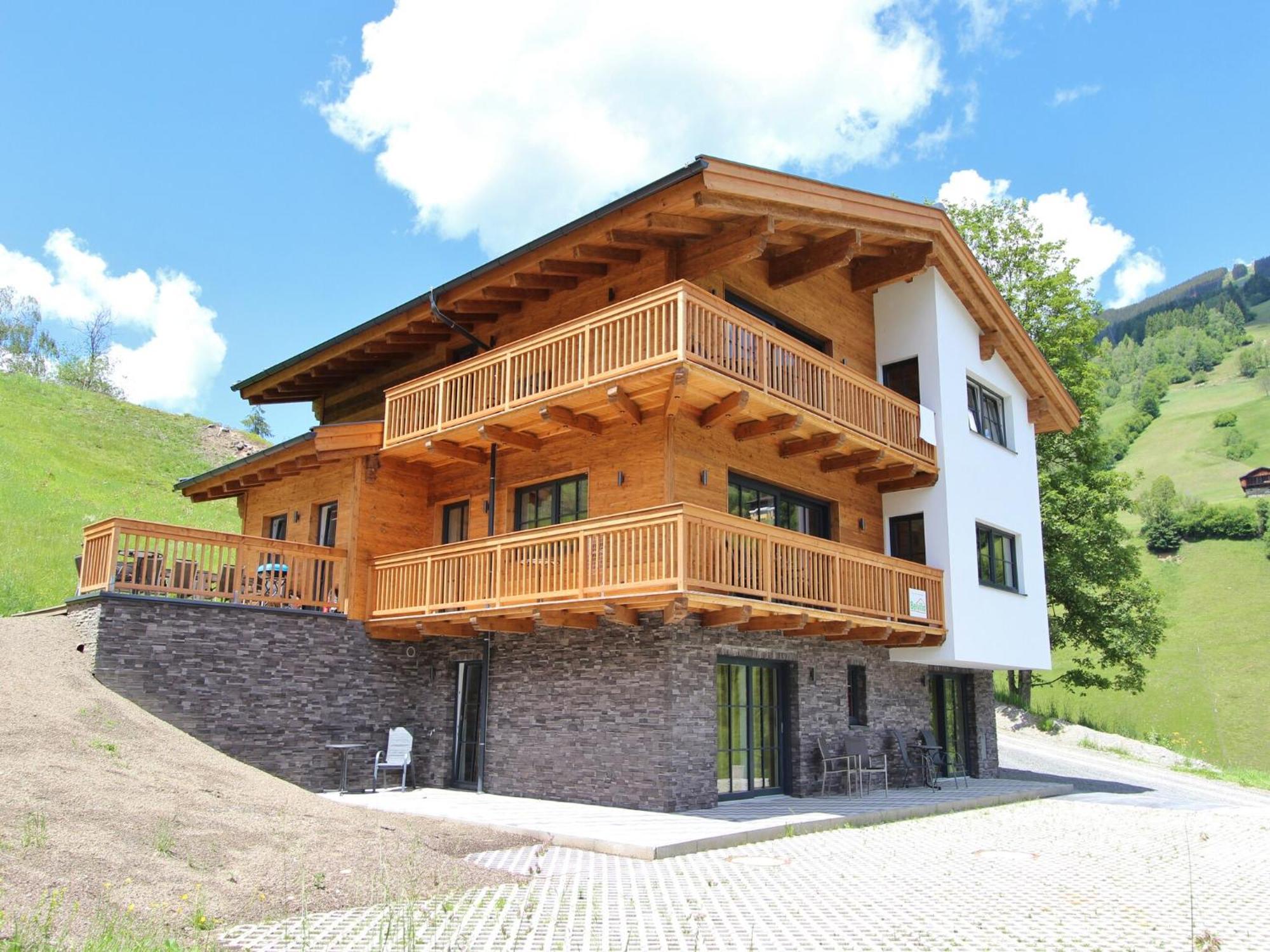 Modern Chalet With Sauna Near Ski Area In Saalbach Hinterglemm Salzburgerland Exterior foto