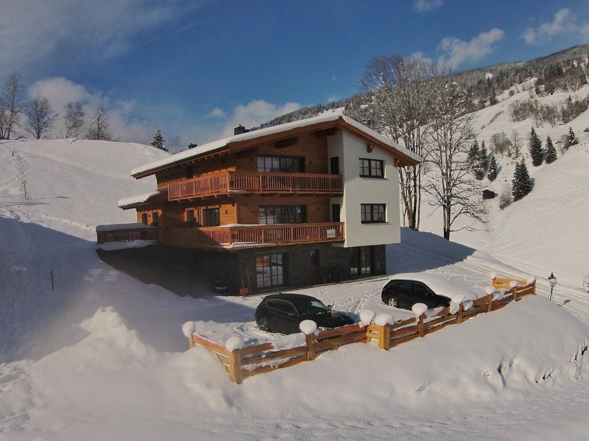 Modern Chalet With Sauna Near Ski Area In Saalbach Hinterglemm Salzburgerland Exterior foto